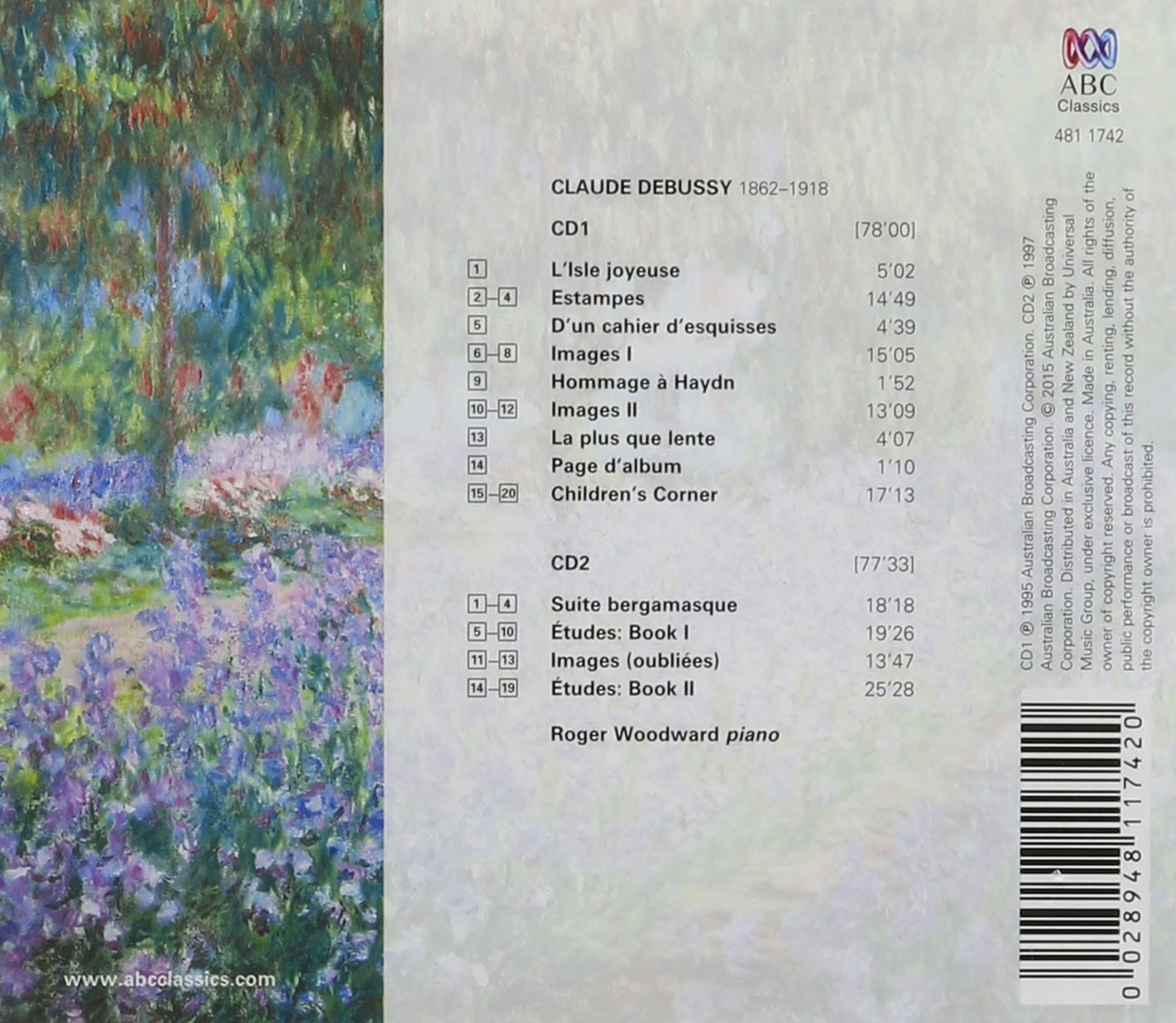 Debussy Piano Works