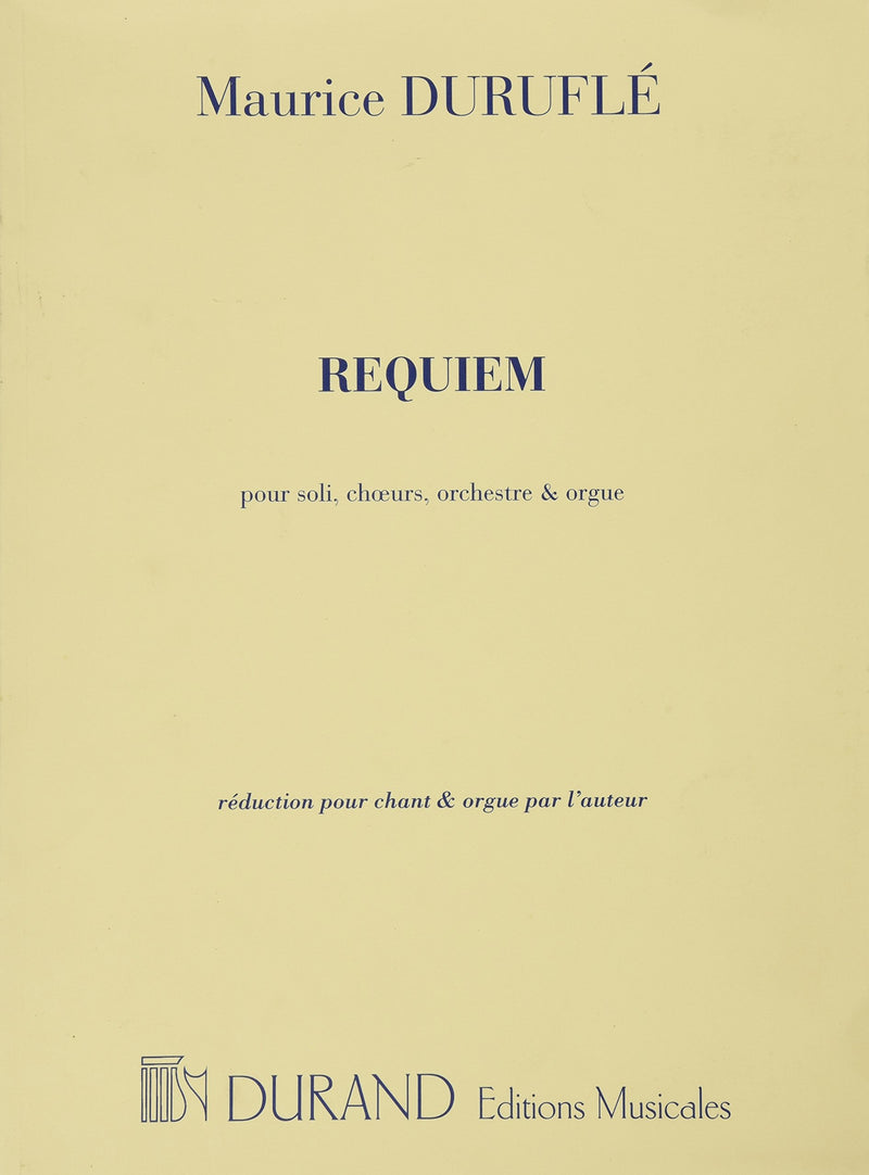 Requiem Opus 9 - Vocal Score