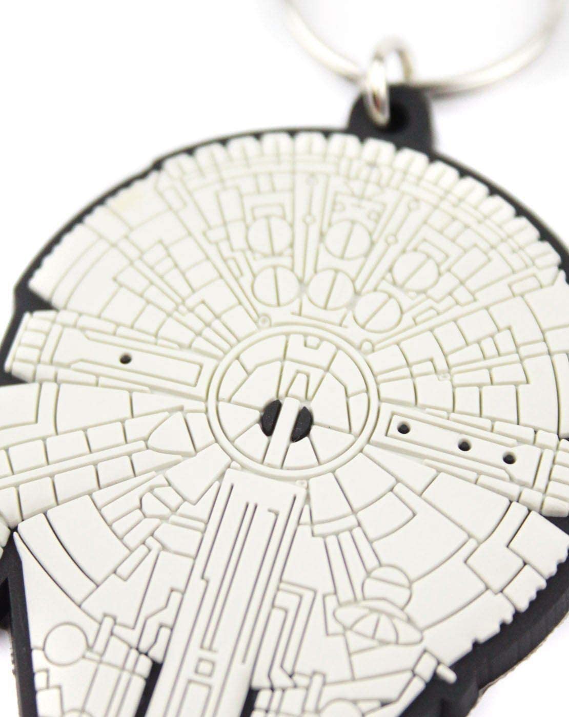 Star Wars, RK38348C, Star Wars - Millennium Falcon Rubber Keychain, Multi-Color, 4.5 x 6cm