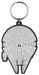 Star Wars, RK38348C, Star Wars - Millennium Falcon Rubber Keychain, Multi-Color, 4.5 x 6cm
