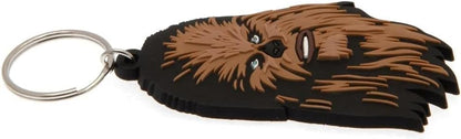 Star Wars, RK38346C, Star Wars - Chewbacca Rubber Keychain, Multi-Color, 4.5 x 6cm