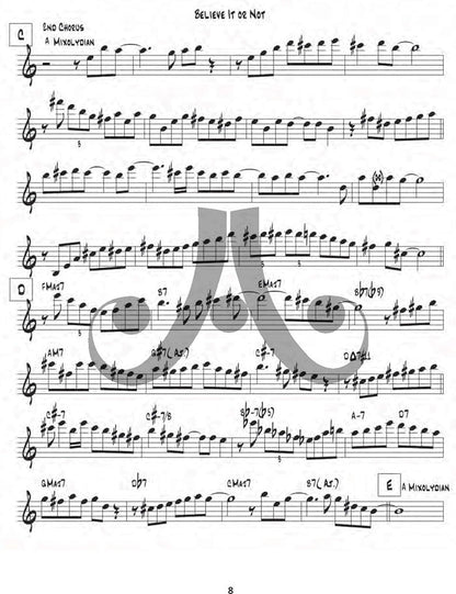 Saxophone Solos -- Modal Classics, Vol 2 (Book & CD)