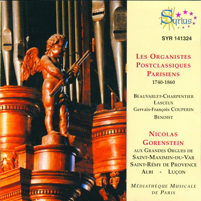 Oeuvres D'orgue De Beauvarlet-Charpentier, Benoist