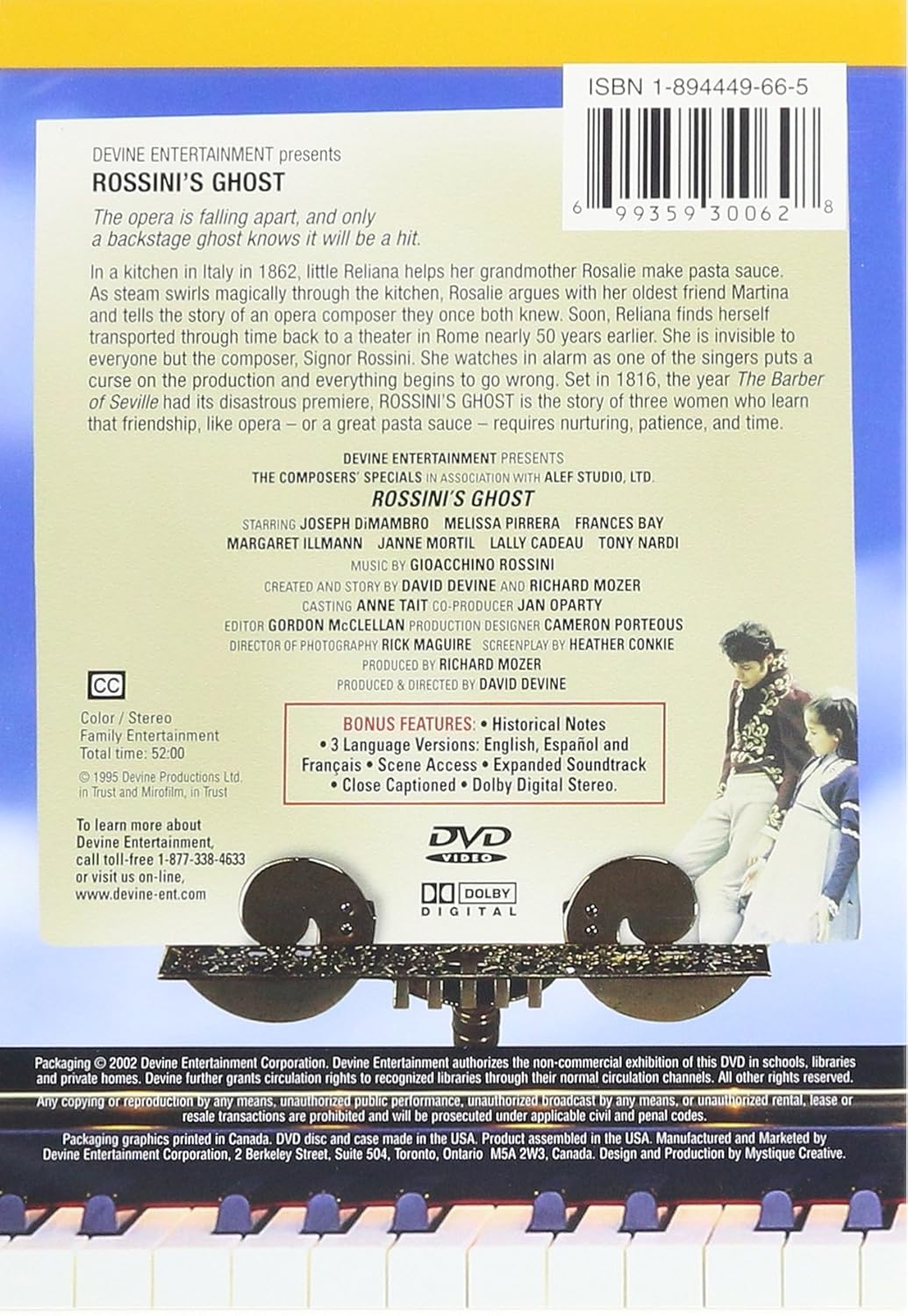 ROSSINI'S GHOST (DVD) (DVD)