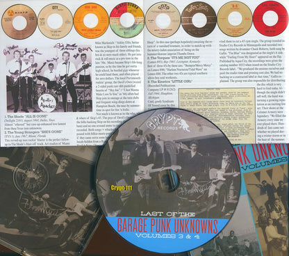 Last of the Garage Punk Unknowns, Vol. 3 & 4