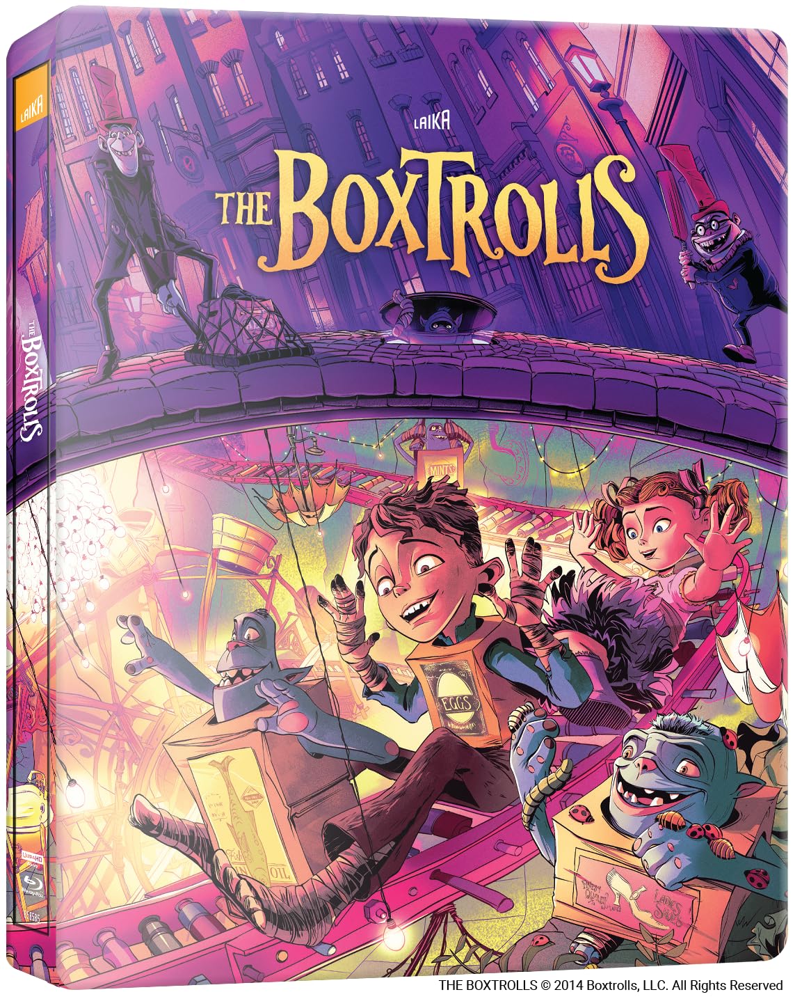 Boxtrolls - Le Scatole Magiche (Steelbook 4K UHD + Blu-ray