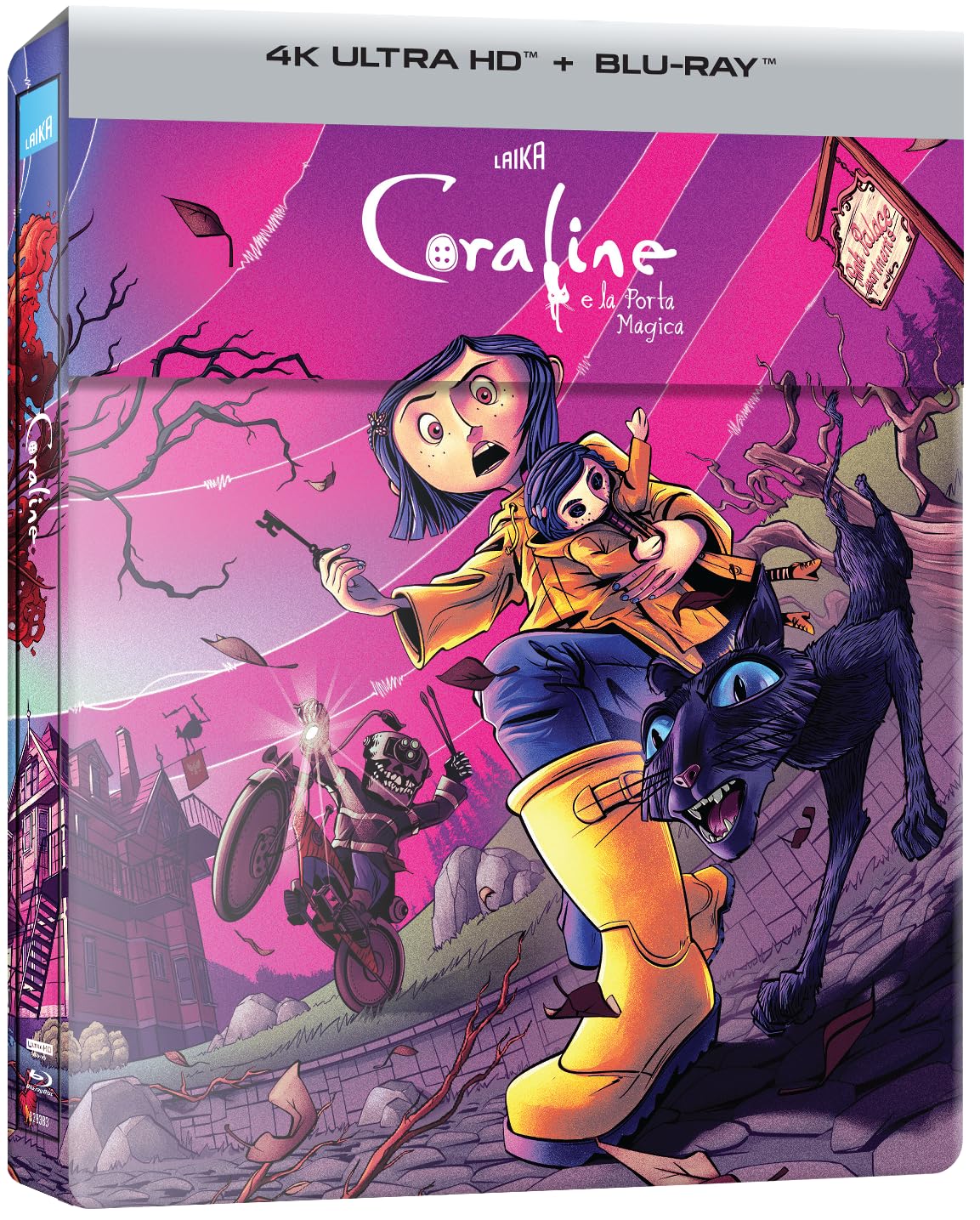 Coraline E La Porta Magica (Steelbook 4K UHD + Blu-ray