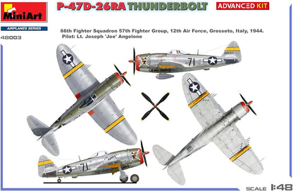 MiniArt - 1/48 P-47d-26ra Thunderbolt Advanced Kit (01/25) *