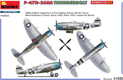 MiniArt - 1/48 P-47d-26ra Thunderbolt Advanced Kit (01/25) *