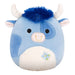 Squishmallows Original 7.5-Inch Bermayeh the Blue Bull - Easter Plush - Official Squishmallows Plush - Soft Easter Plush