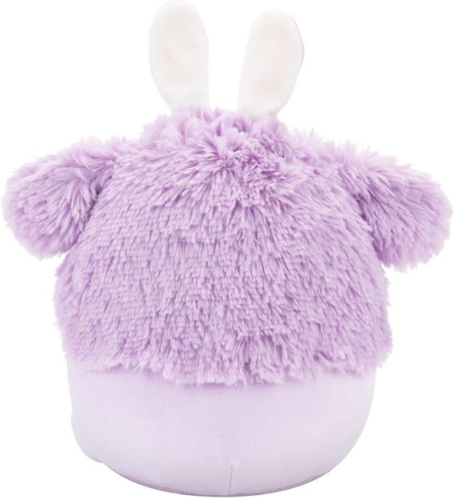 Squishmallows Official 7.5-Inch Dilka the Lavender Bigfoot with Bunny Ears - Official Squishmallows Plush - Soft Easter Plush