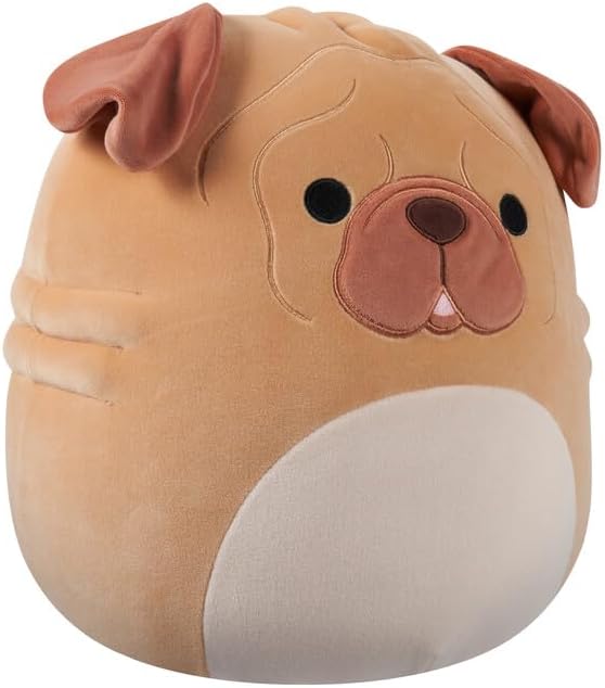 Squishmallows Morton de bruine Shar Pei-hond 30 cm – Squishmallow 2024 Original
