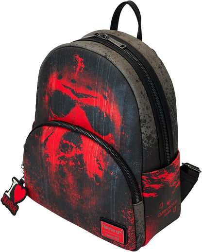 Loungefly Warner Brothers Friday The 13th I Heart Horror Mini Backpack