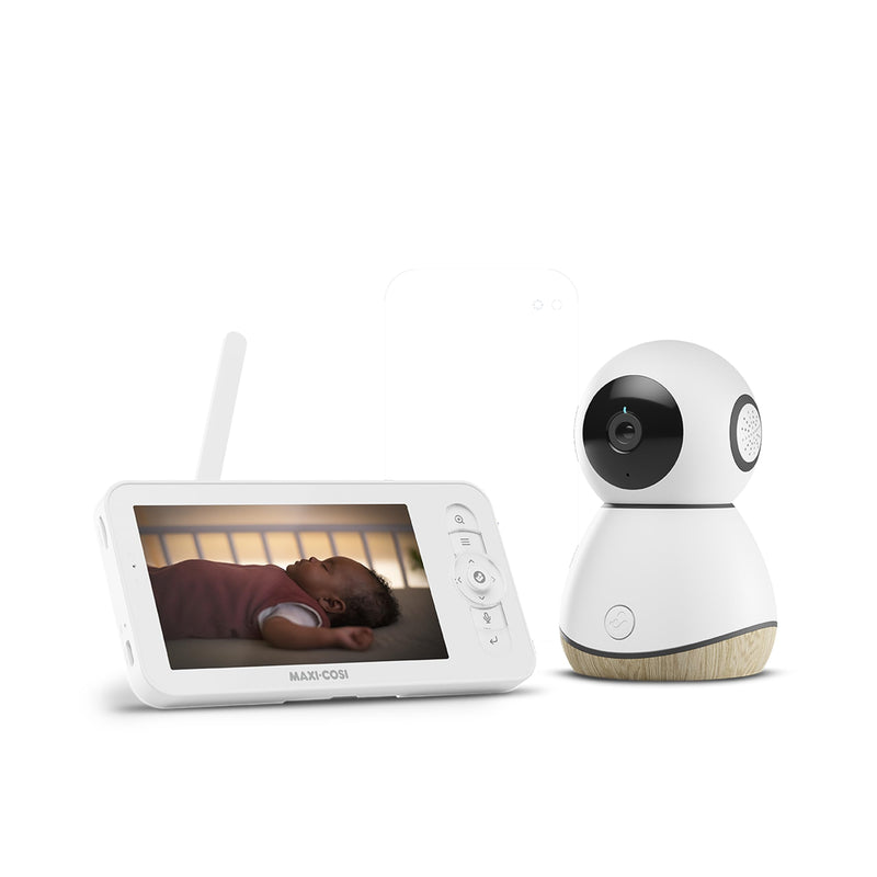 Maxi-Cosi See Pro Babyfoon, Babyfoon met Camera, WiFi Babyfoon App, CryAssist-vertaler, Automatische Bewegingsdetectie, Ultra HD-video (2K), 5-inch Scherm, Onderdeel van Maxi-Cosi Connected Home