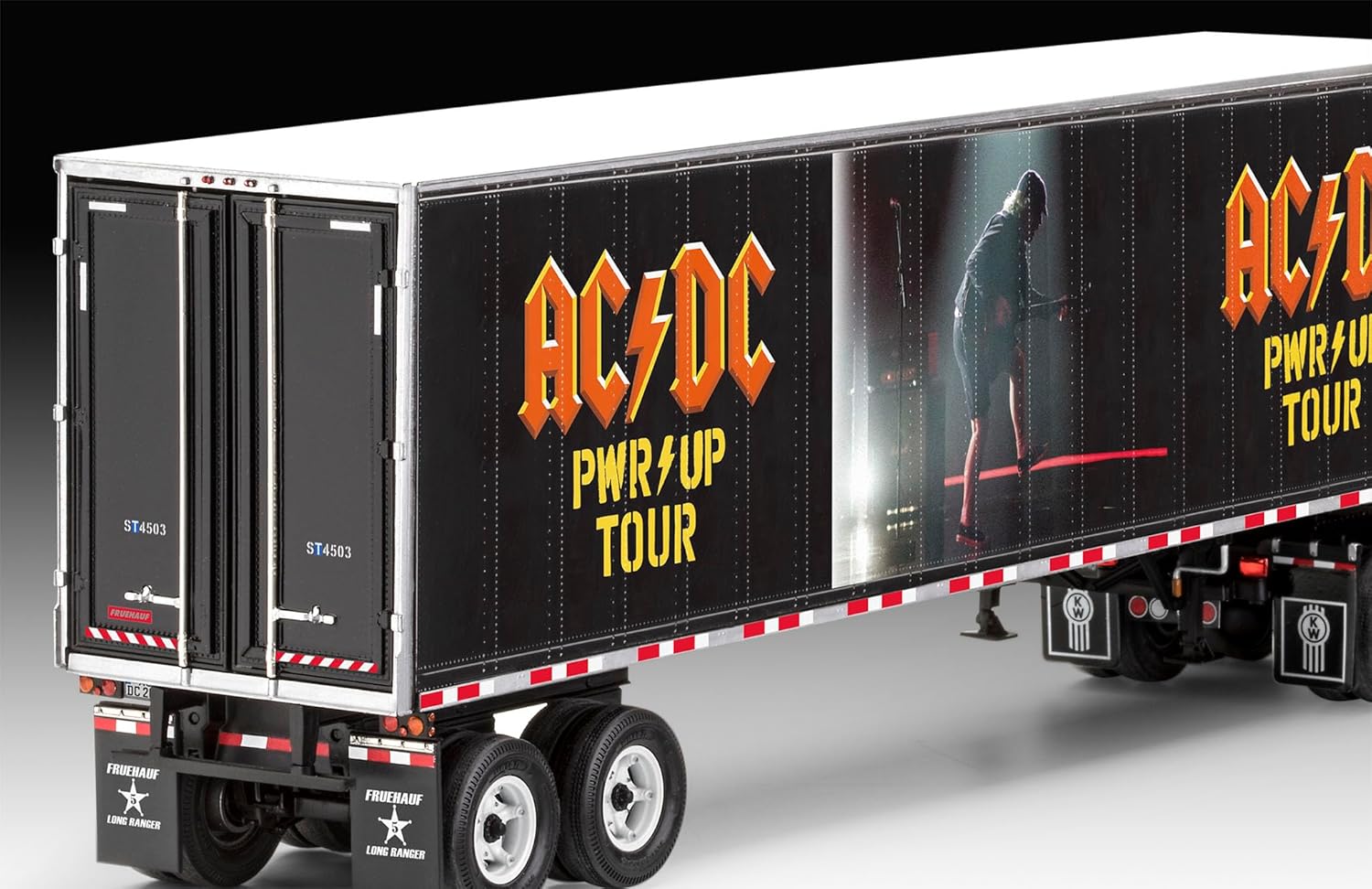 Revell Gift Set 07731 AC/DC Tour Truck Power Up 1:32 Scale Unbuilt Plastic Model Kit with Accessories