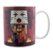 Paladone Minecraft Nether and Steve Heat Change Mug, Officially Licensed Ceramic Coffee Cup Transforms with Hot Drinks, Gaming Gift, Pop Culture Merchandise, 300 ml (10 fl oz