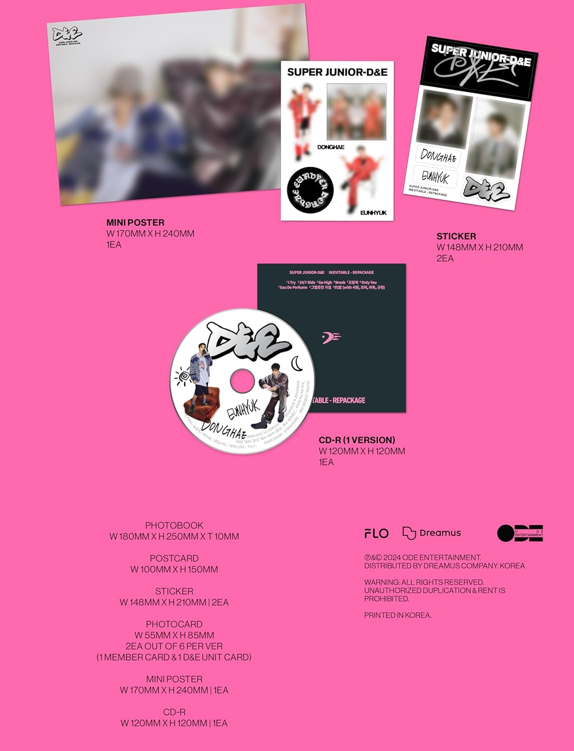 Inevitable - Repackage - incl. Photobook, 2 Postcards, 2 Photocards, Mini-Poster + 2 Stickers