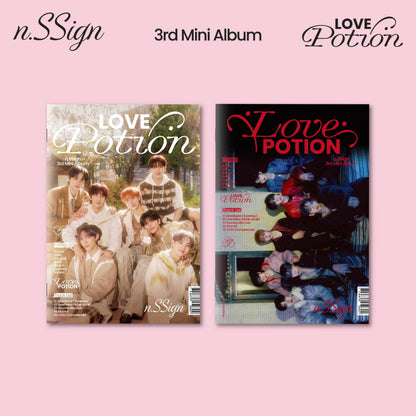 Love Potion - incl. 80pg Photobook, Love Potion Recipe Card, OOTD Sticker, Mirror Photocard, 2 Photocard, Unit Photocard, Message Polaroid + Poster