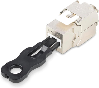 StarTech.com RJ45 Port Locks - 10 Pack w/Security Key, Locking RJ45 Port Blocker/Dust Cover, Reusable Ethernet Port Protector