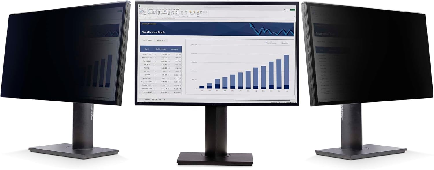 StarTech.com Filtro de Privacidad 16:9 para Monitor de 23.8" - Colgante - Protector Acrílico de Pantalla - +/- 30°