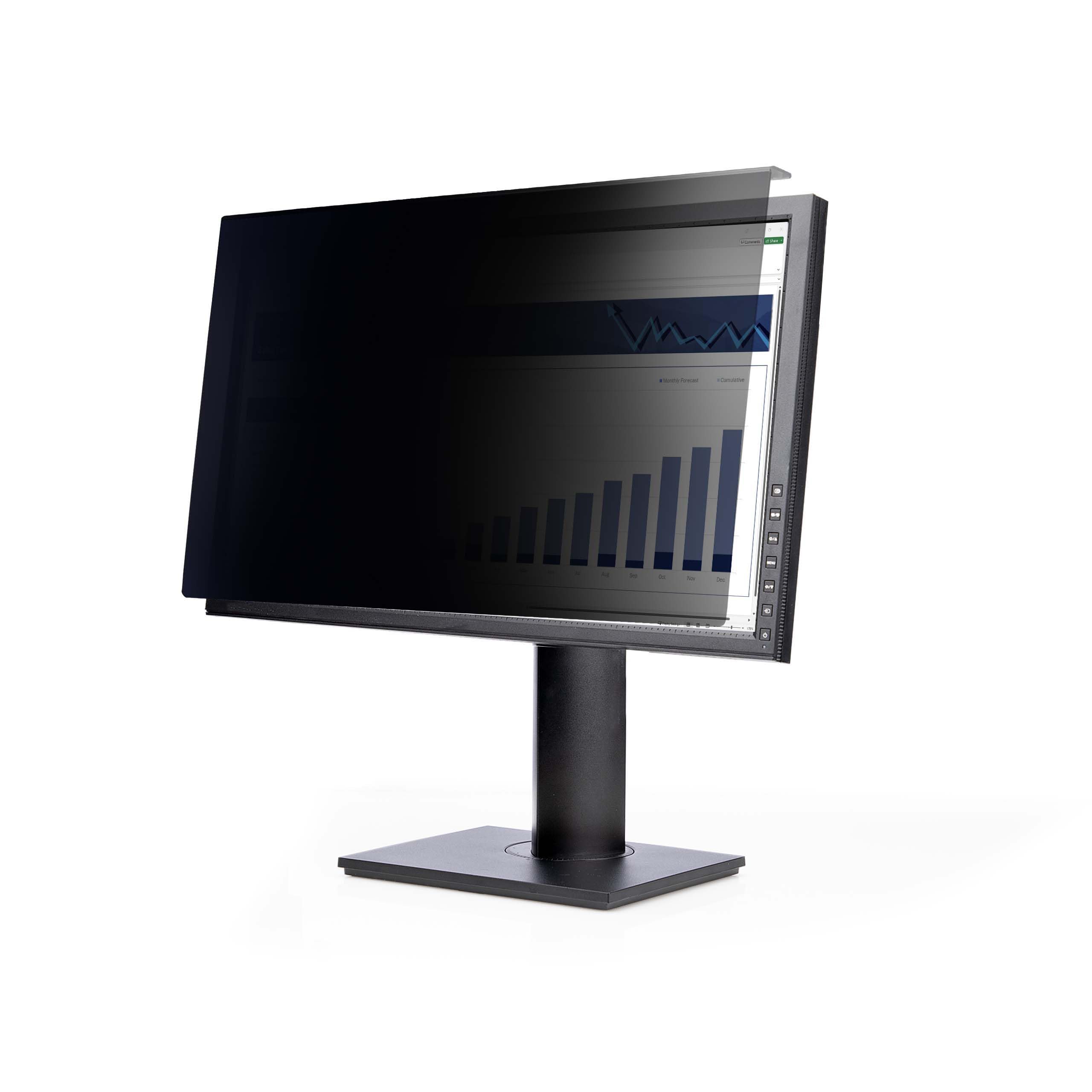 StarTech.com Filtro de Privacidad 16:9 para Monitor de 23.8" - Colgante - Protector Acrílico de Pantalla - +/- 30°