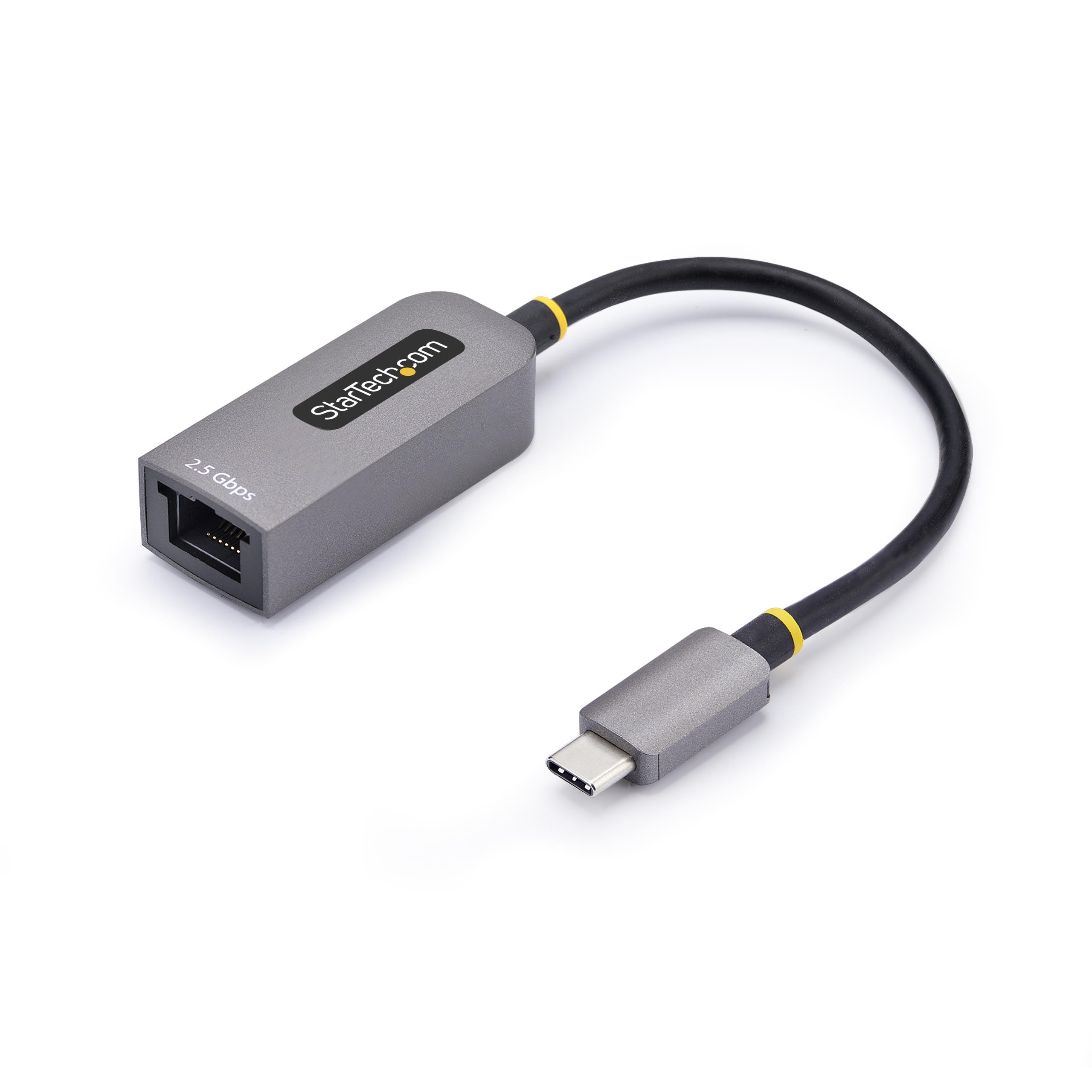 StarTech.com Adaptador de Red Ethernet de 2,5Gb USB Tipo C - Adaptador USB 3.1 USB-C a RJ45 - Compatible con Thunderbolt