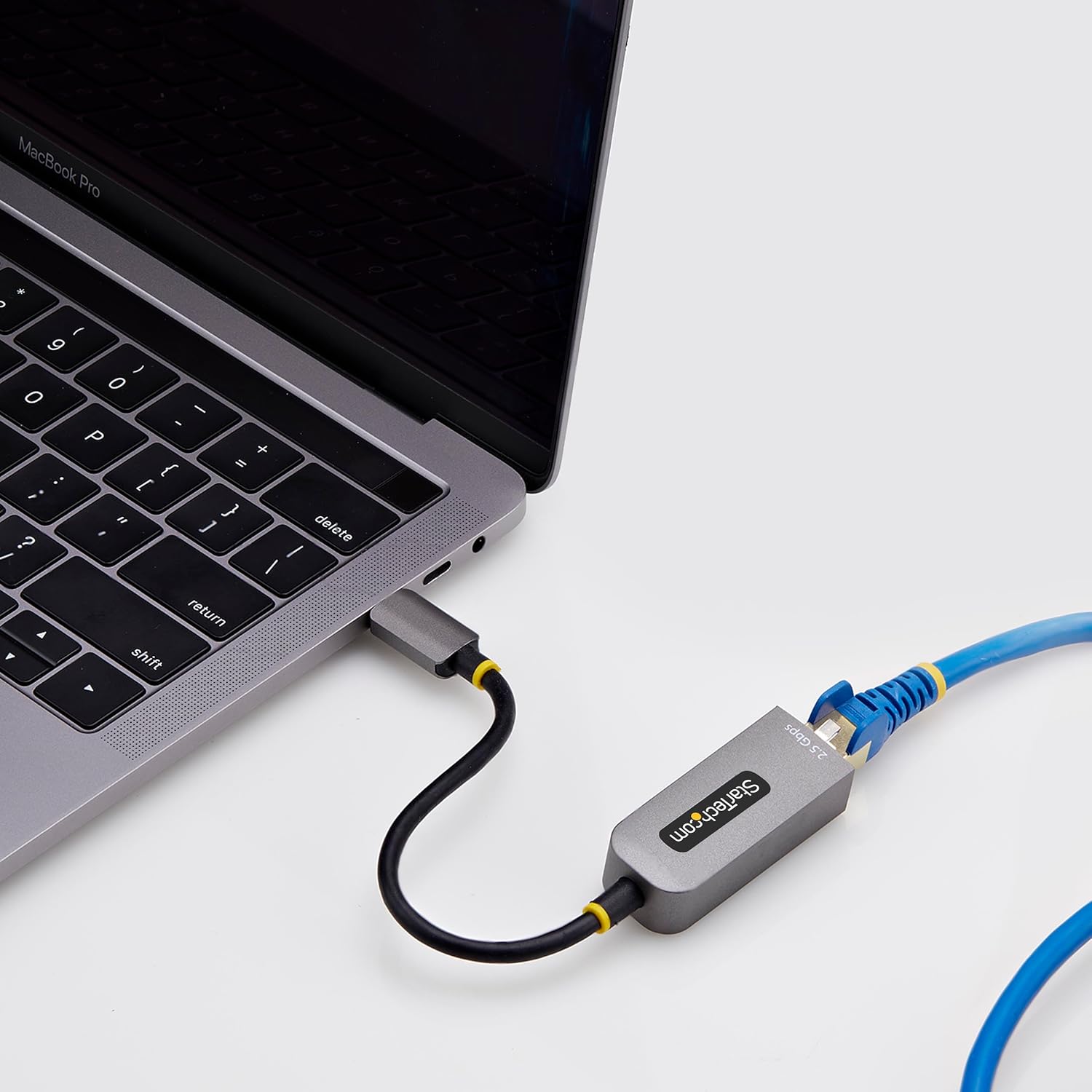 StarTech.com Adaptador de Red Ethernet de 2,5Gb USB Tipo C - Adaptador USB 3.1 USB-C a RJ45 - Compatible con Thunderbolt