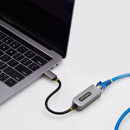 StarTech.com Adaptador de Red Ethernet de 2,5Gb USB Tipo C - Adaptador USB 3.1 USB-C a RJ45 - Compatible con Thunderbolt