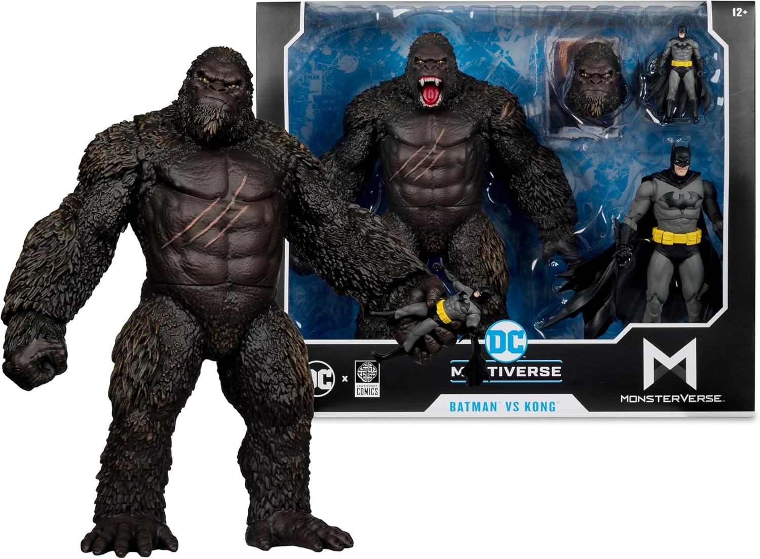 McFarlane DC Multiverse Batman vs. Kong (Justice League vs. Godzilla vs. Kong) 2pk Toys