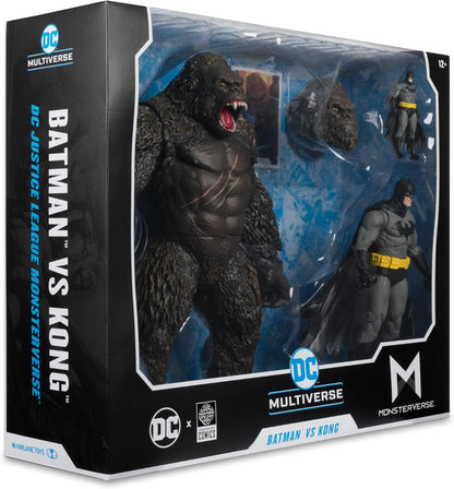 McFarlane DC Multiverse Batman vs. Kong (Justice League vs. Godzilla vs. Kong) 2pk Toys