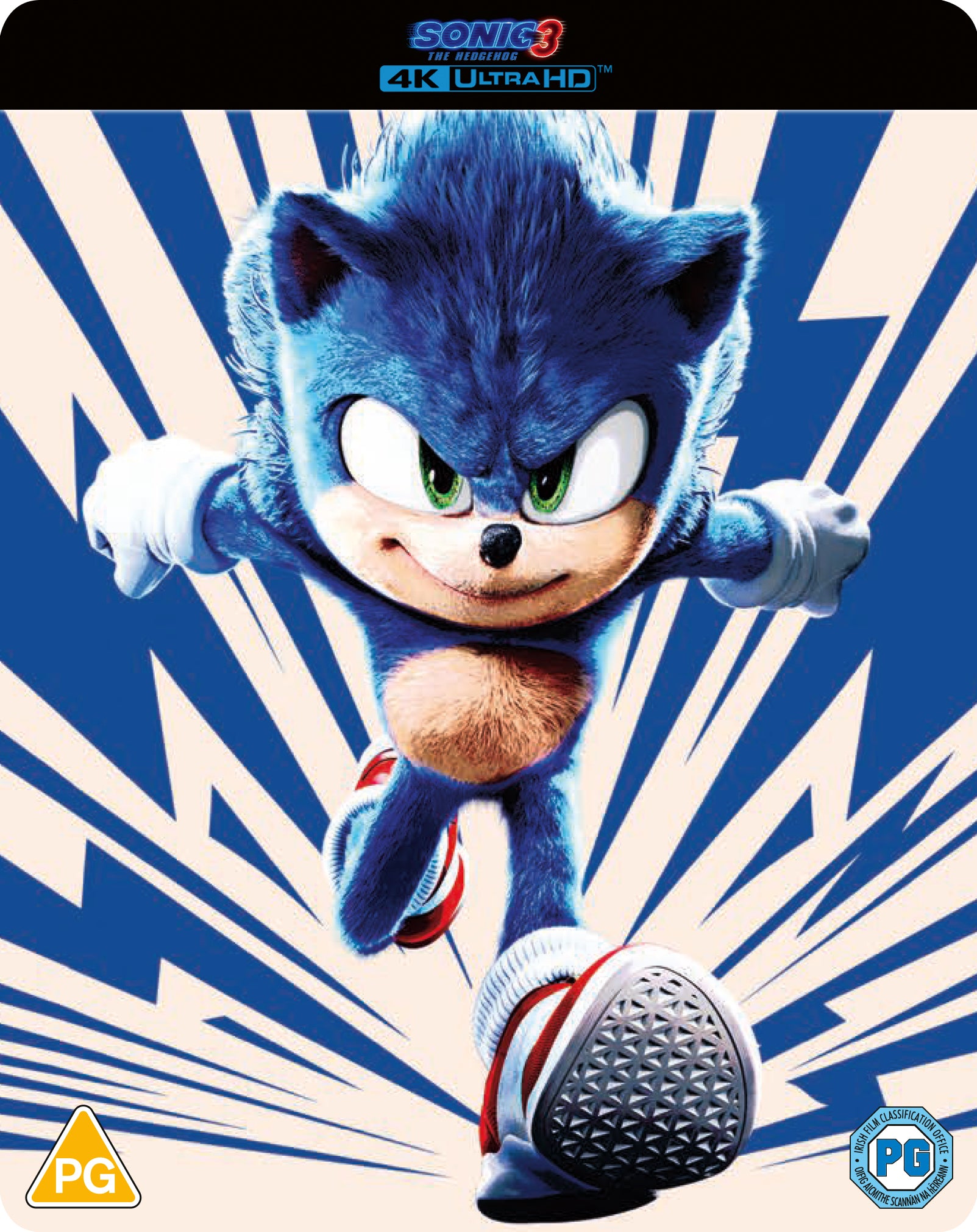 Sonic the Hedgehog 3 SteelBook #1 (Blue)