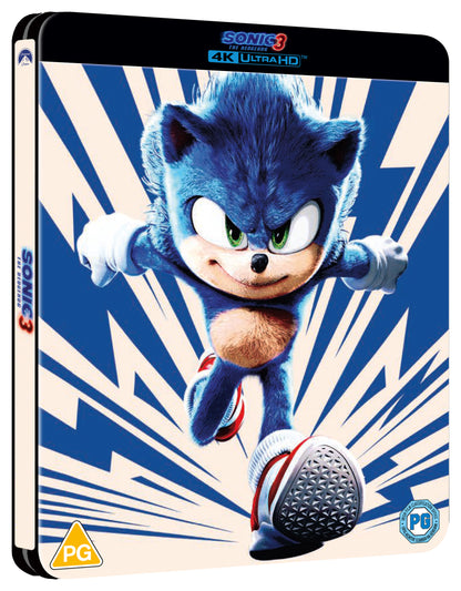Sonic the Hedgehog 3 SteelBook #1 (Blue)
