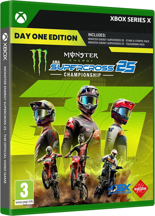 Monster Energy Supercross 25 – The Official Videogame (Xbox Series X