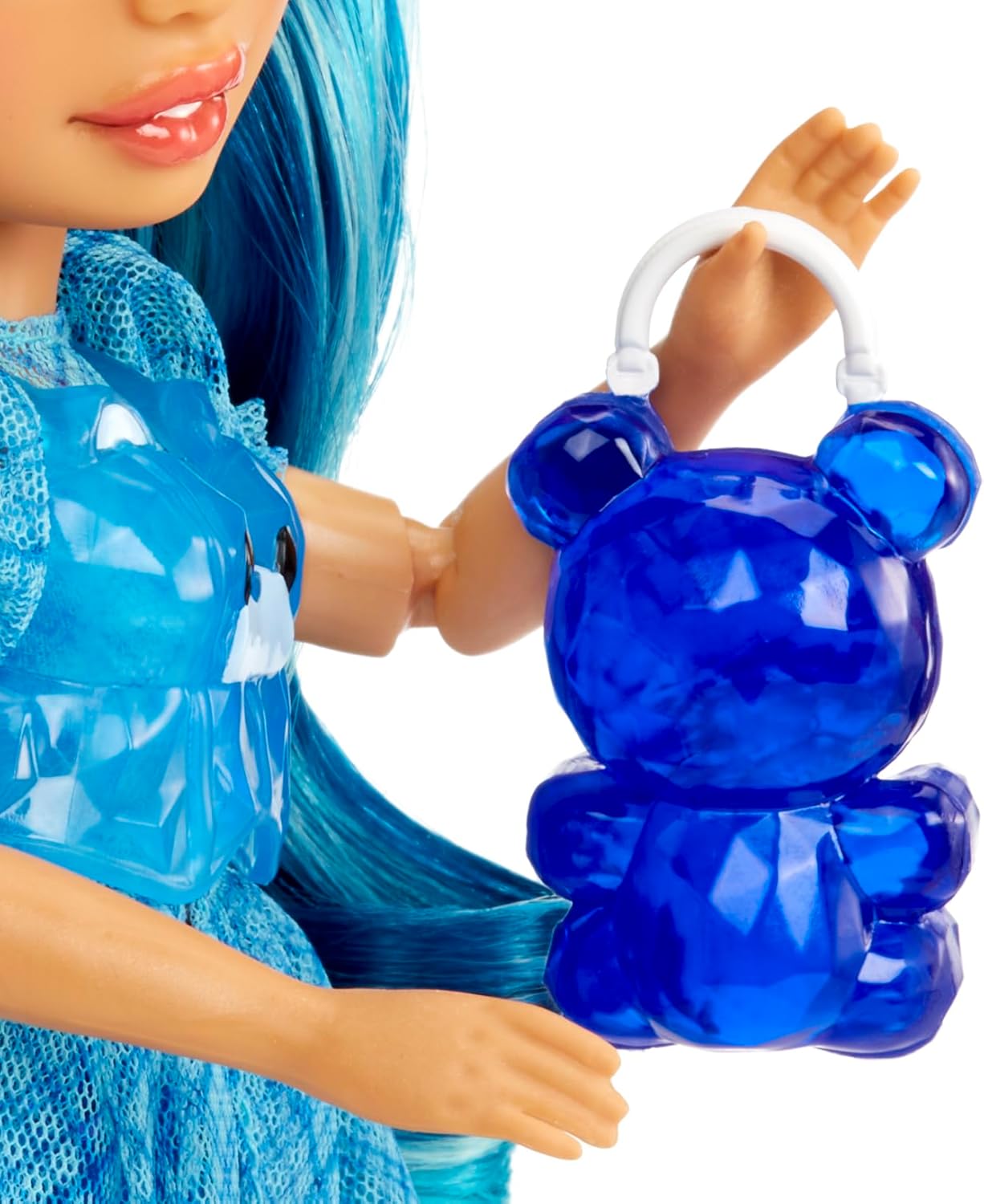 Rainbow High Creative Crystals Skyler - Blue 28 cm Fashion Doll with Crystal Accessory Make It Kit, Ring for You, DIY, Crafts, Resin Play, Ideal Present for Kids Age 8+, NOT EDIBLE