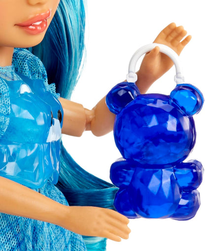Rainbow High Creative Crystals Skyler - Blue 28 cm Fashion Doll with Crystal Accessory Make It Kit, Ring for You, DIY, Crafts, Resin Play, Ideal Present for Kids Age 8+, NOT EDIBLE