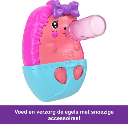 Polly Pocket - Wearable Hedgehog Mom & Baby Compact (Jbj91)