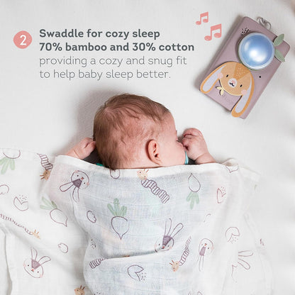 Taf - Bunny Soother & Swaddle Set (259-13305)