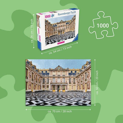 Ravensburger Beautiful Castles - France 1000 Piece Jigsaw Puzzle for Adults and Kids Age 12 Years Up