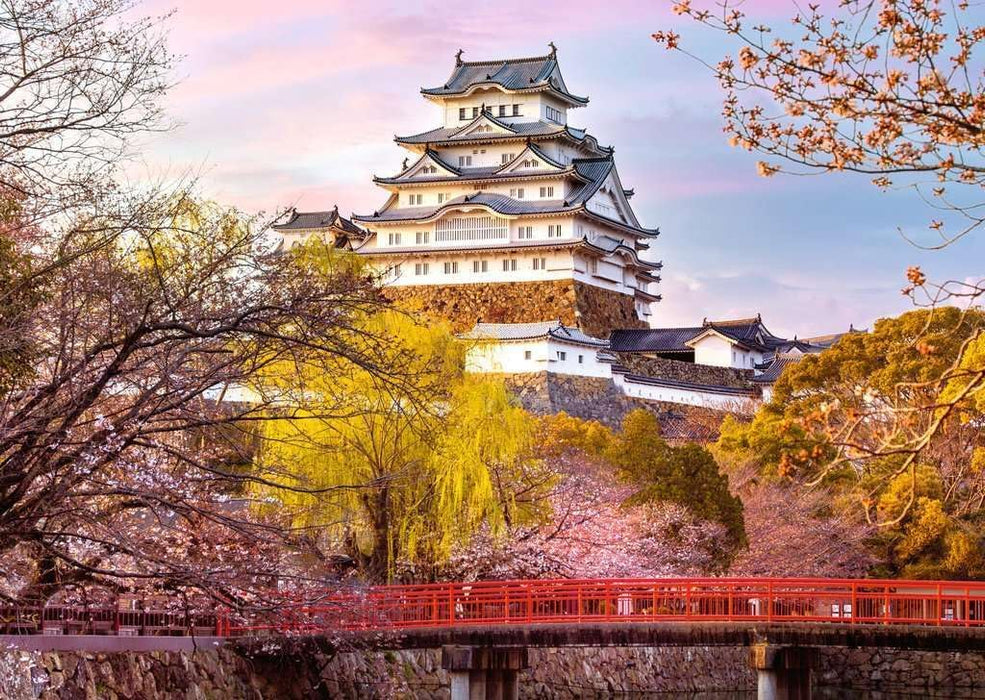 Ravensburger - Jigsaw Puzzle 1000 Pieces Beautiful Castles Himeji Japan | Puzzle 1000 Pieces Landscapes with a Size of 70 x 50 cm | Gift for Adults and Children from 14 Years and Over