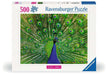 Ravensburger Puzzle 12001332, Colorful Animals - Pfau - 500 Teile Puzzle für Erwachsene und Kinder ab 12 Jahren: Colorful Animals