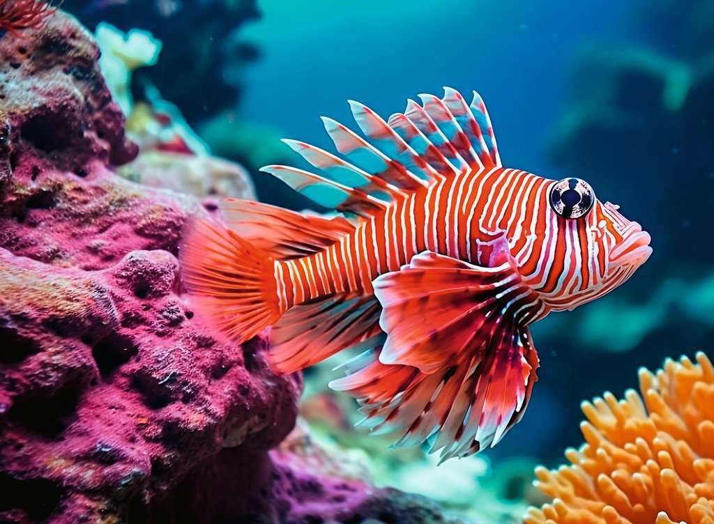 Ravensburger - Red Lionfish - 500p (12001334)