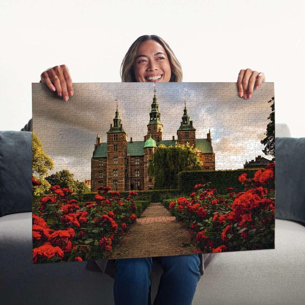 1000 Teile Puzzle - Schloss Rosenborg, Dänemark: Beautiful Castles