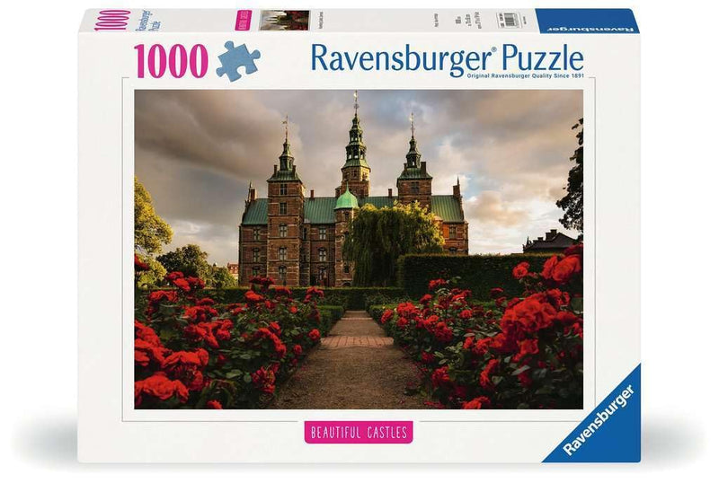 1000 Teile Puzzle - Schloss Rosenborg, Dänemark: Beautiful Castles