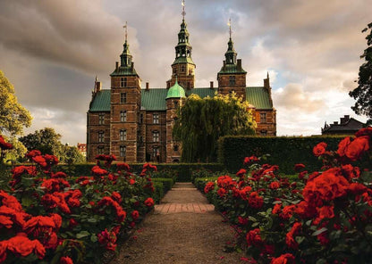 1000 Teile Puzzle - Schloss Rosenborg, Dänemark: Beautiful Castles