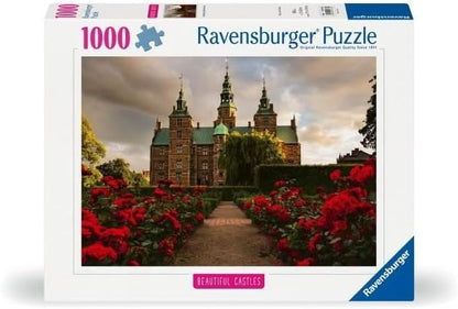 1000 Teile Puzzle - Schloss Rosenborg, Dänemark: Beautiful Castles