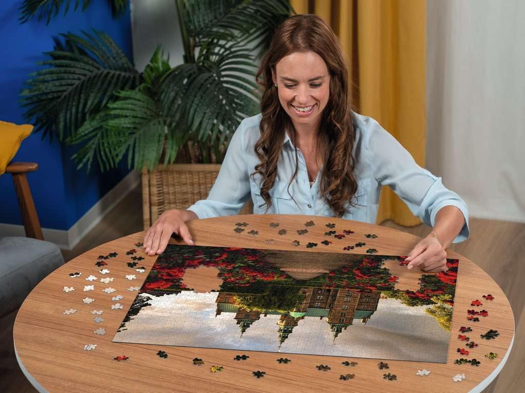1000 Teile Puzzle - Schloss Rosenborg, Dänemark: Beautiful Castles