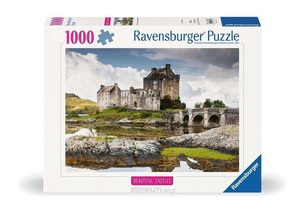 Ravensburger Beautiful Castles - Scotland 1000 Piece Jigsaw Puzzle for Adults and Kids Age 12 Years Up