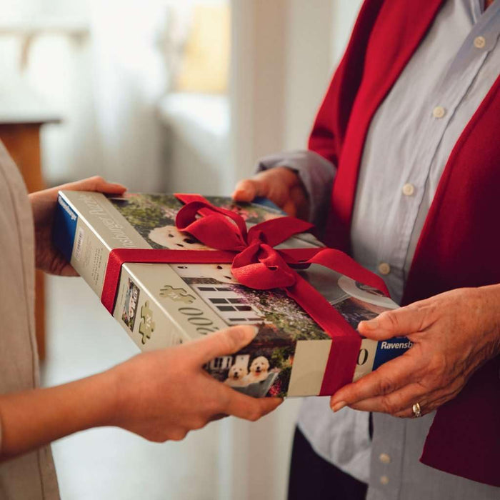 Ravensburger Puzzle 12001365 - Venedig - 100 Teile Venedig-Puzzle für ältere Menschen und Senioren, mit größeren, griffigen Puzzleteilen, großer Bildvorlage und mit stabiler Unterlage zum Puzzeln