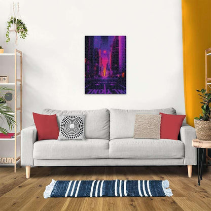 Ravensburger Puzzle 12001436 - New York in Neon - 1000 Teile Puzzle für Erwachsene und Kinder ab 14 Jahren