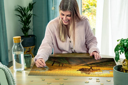 Ravensburger - Landscape In Morning Sun - 1000 P  (12001445)